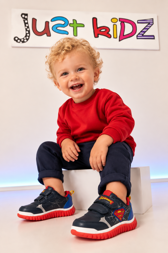 Geox Superman B565ZB Trainers with Lights