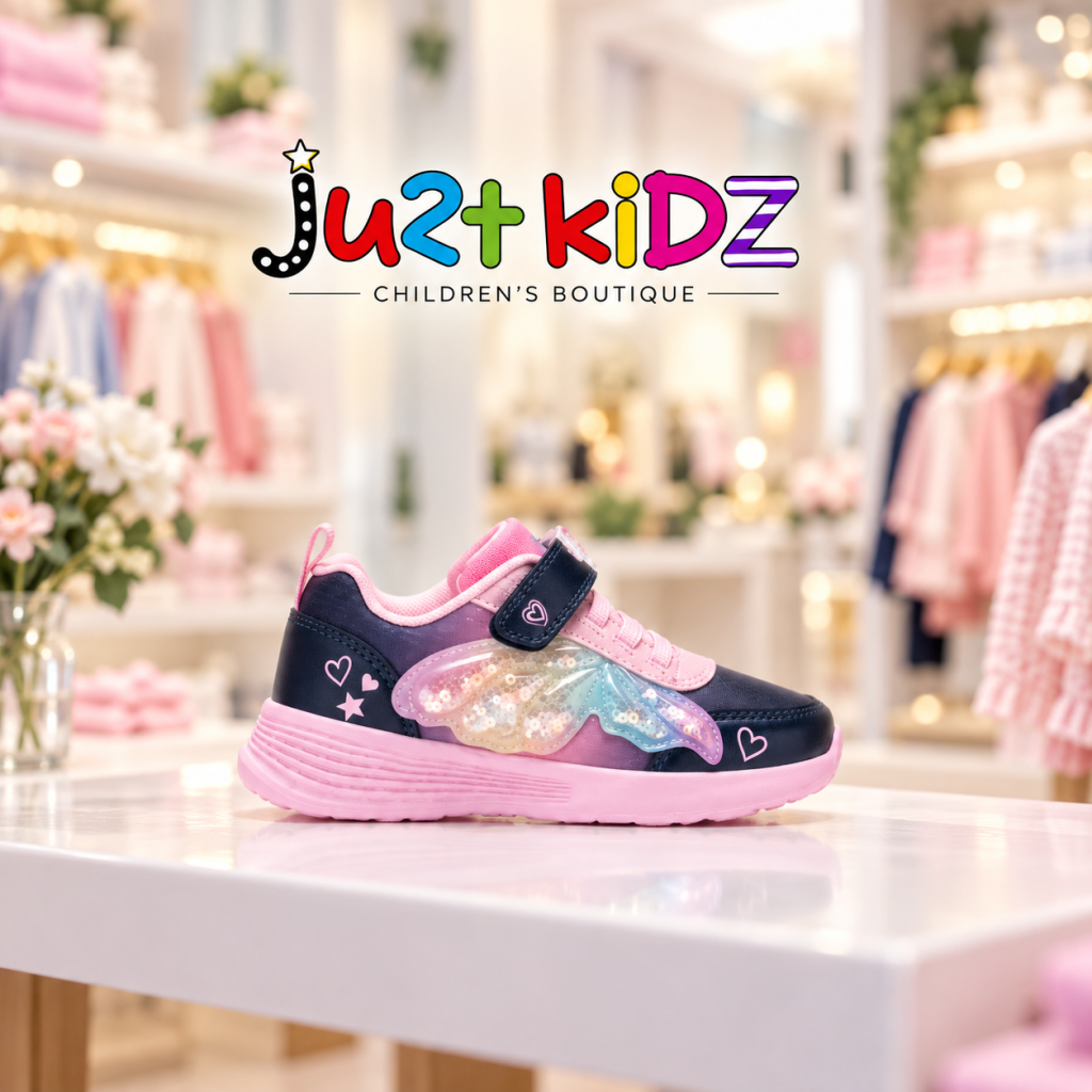 a Lelli Kelly Navy Sparkle Trainers with Lights Lkal5730800
