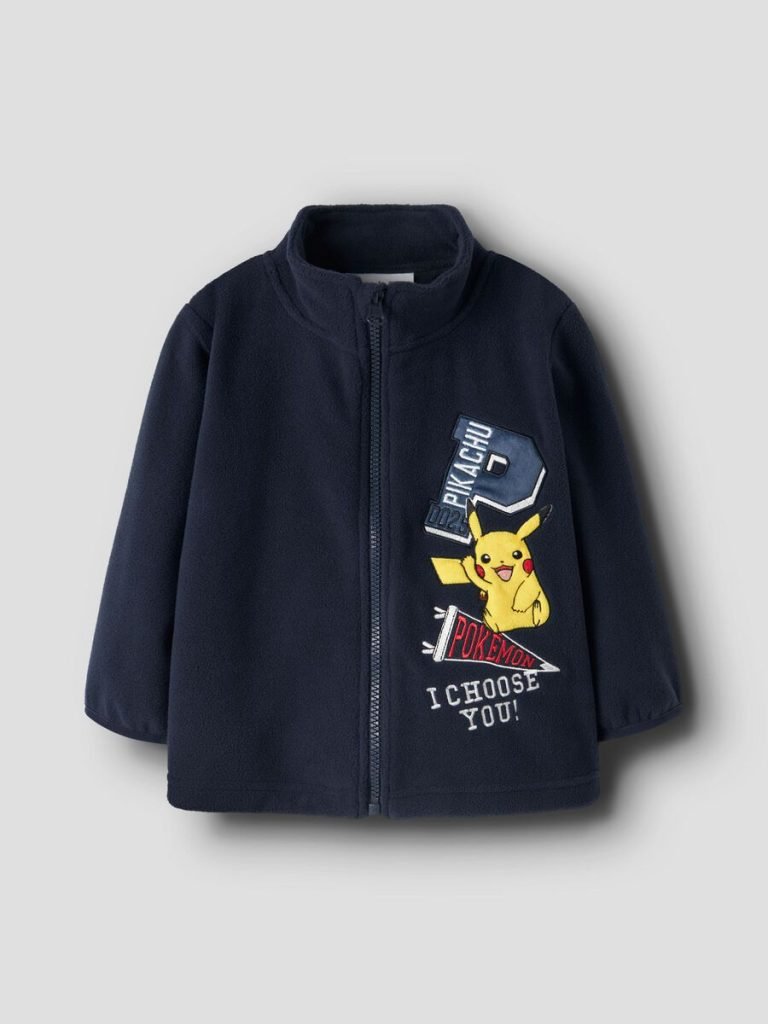 Mini Boy Name it Nmmjoakim Pokemon Navy Fleece