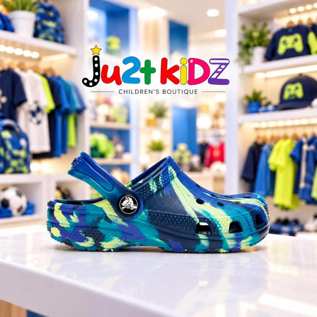 Crocs Marble Royal & Neon 206838