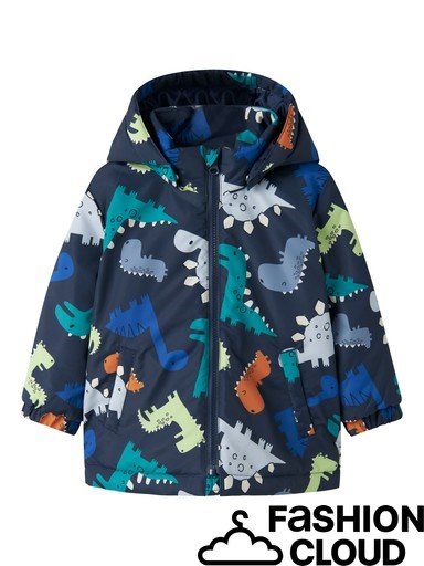 Mini Boy Name it Nmmmax Dino Puffa Jacket
