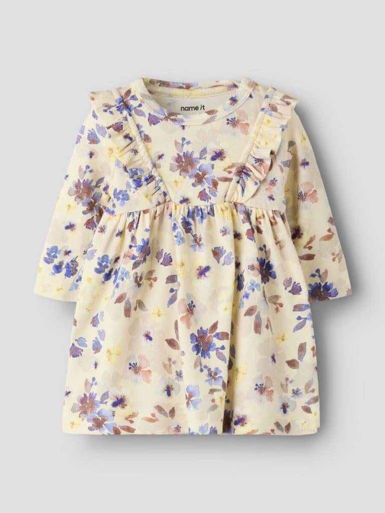 Newborn Girl Name it Nbflora Dress