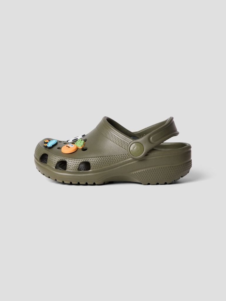 Name it Army Green Jibbitz Clogs