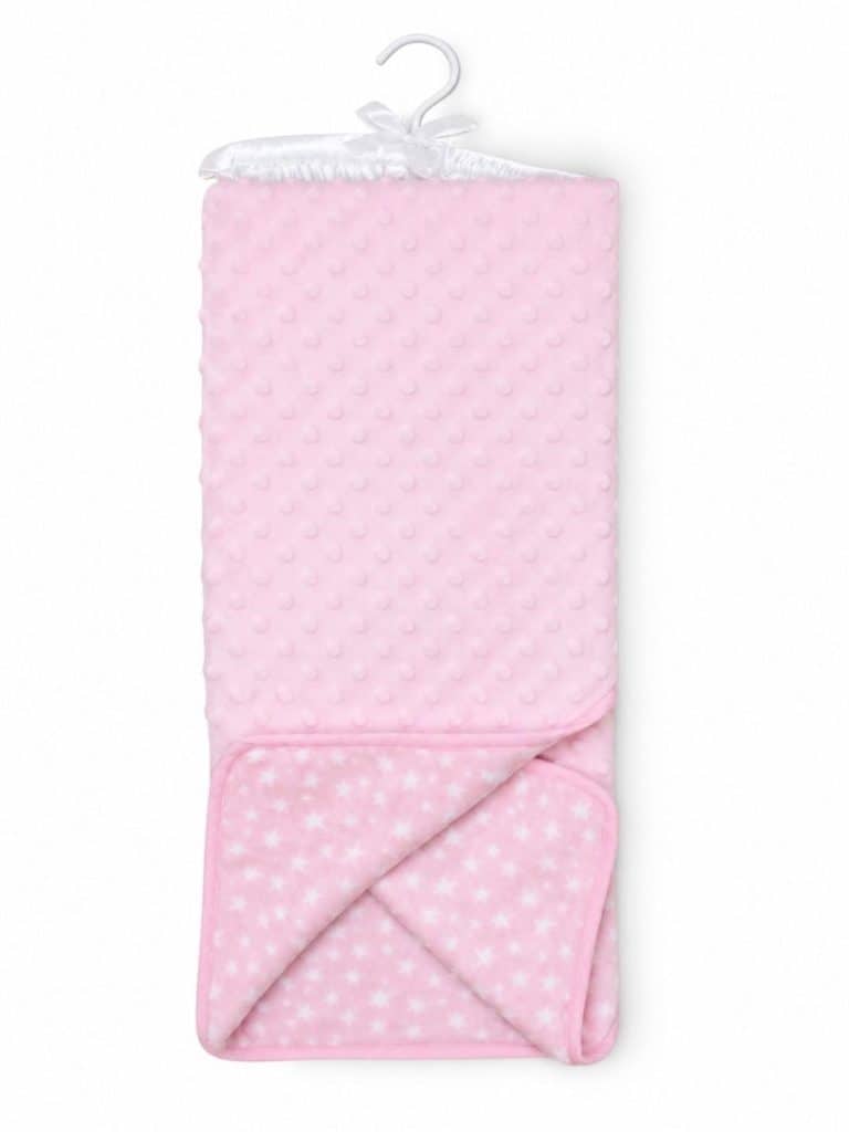 Baby Luxe Pink Twin Layer Blanket