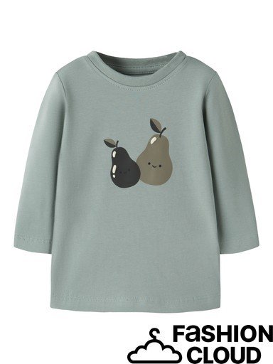 Newborn Boy Name it Nbmvacion Green Pear Top