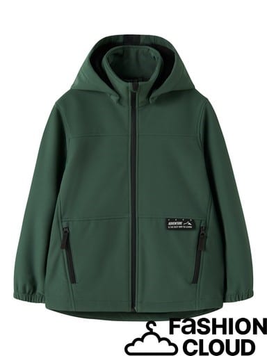 Kid Boy Name it Nkmalfa Green Softshshell Jacket