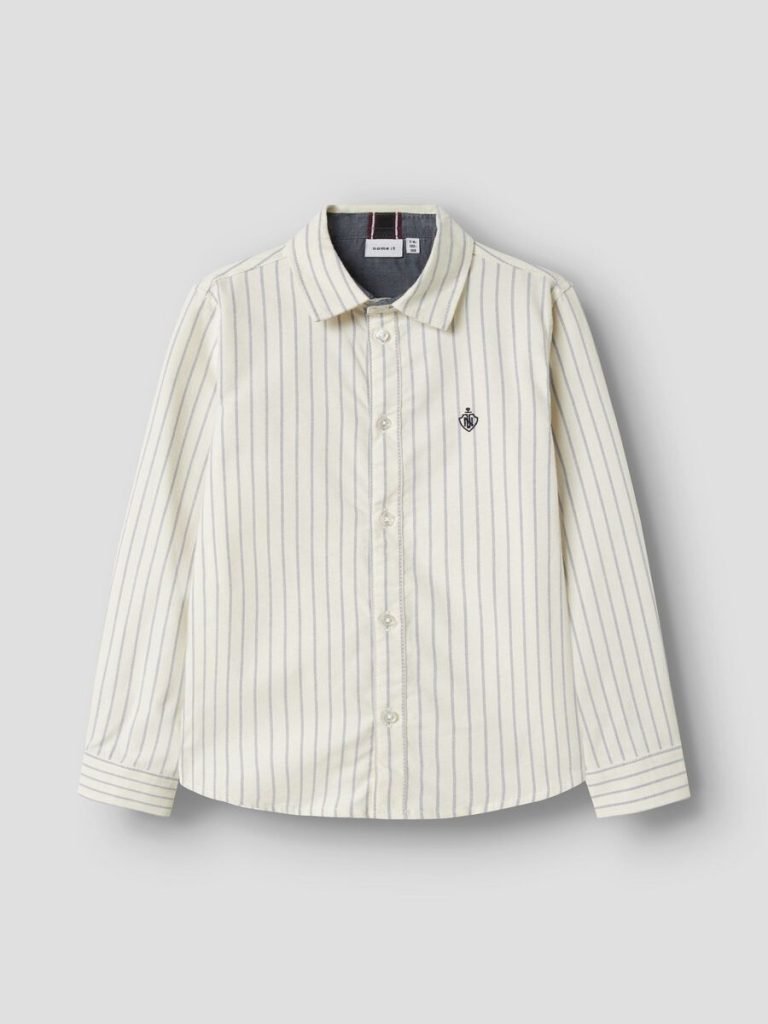 Kid Boy Name it Nkmnewsa Striped Shirt