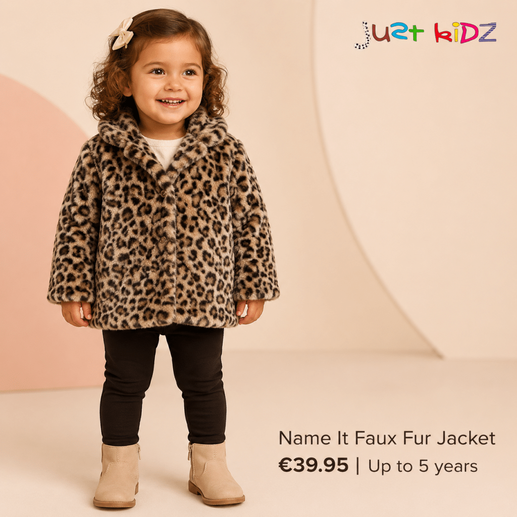 Mini Girl Name it Mmfmila Faux Fur Jacket with Hood