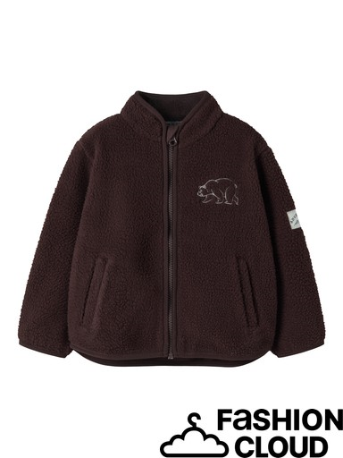 Mini Boy Name it Nmmoswalde Brown Teddy Fleece