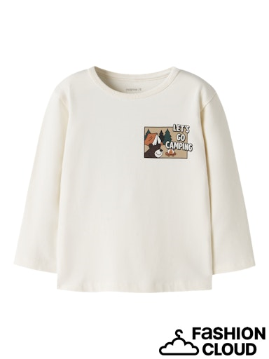 Mini Boy Name it Nmmvoto Cream Fox Top